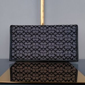 Coach Black and Gray Signature